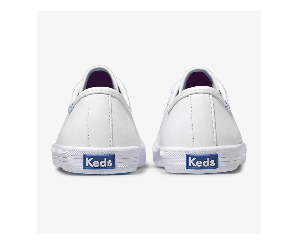 Keds Sneakers White - Kickstart Multi-color Eyelets - Kids LXMSKH-896